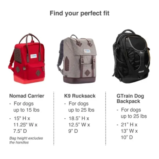 Kurgo Small G-Train Backpack Dog and Cat Carrier image {4}