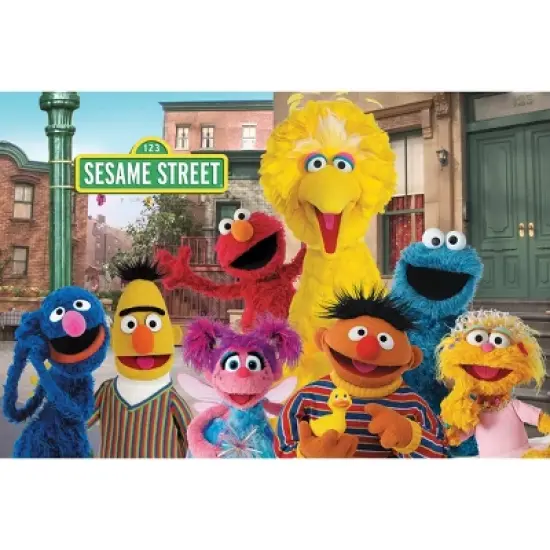 MasterPieces 36 Piece Jigsaw Puzzle for Kids - Sesame Street Best Friends image {2}