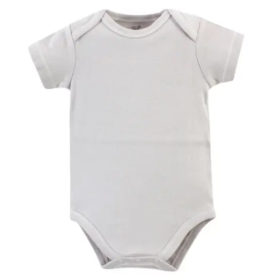 Touched by Nature Baby Girl Organic Cotton Bodysuits 5pk, Lavender image {1}