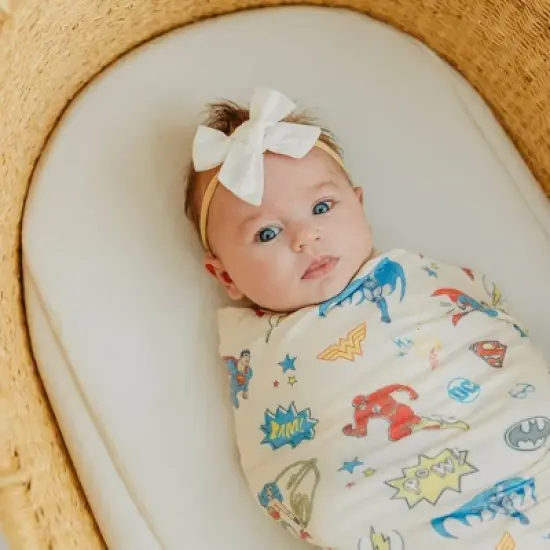Copper Pearl Knit Swaddle Blanket - Super Heroes DC Comics image {3}