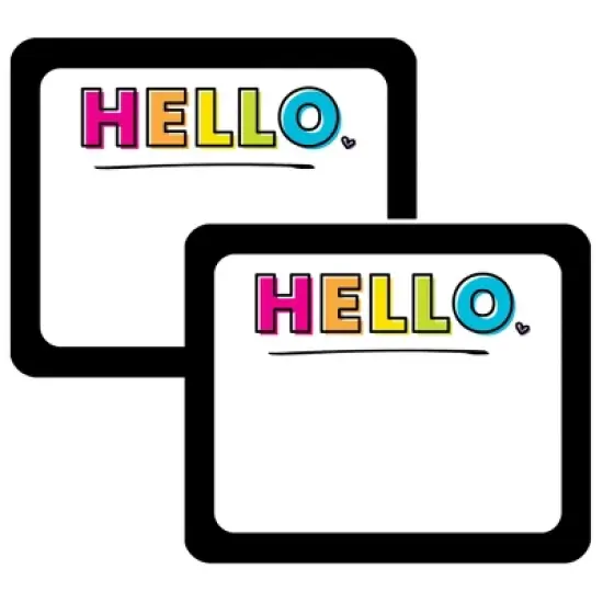 Carson Dellosa Education Kind Vibes Name Tags, 40 Per Pack, 6 Packs image {2}