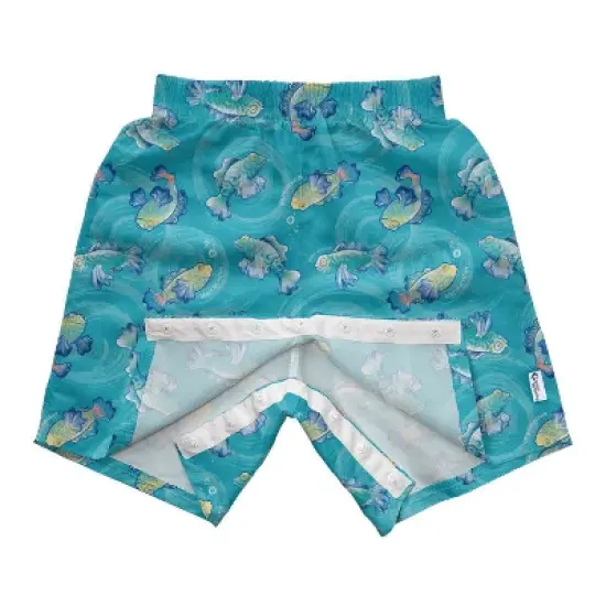 Green Sprouts Baby/Toddler Boys' Easy-Change Eco Swim Trunks image {4}