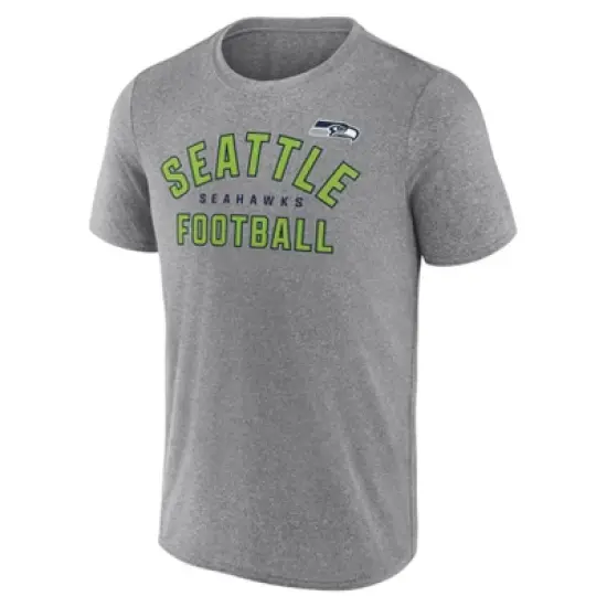 NFL Seattle Seahawks Men's Gray Athleisure T-Shirt image {3}