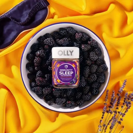OLLY Immunity Sleep Gummies - Elderberry - 36ct image {1}