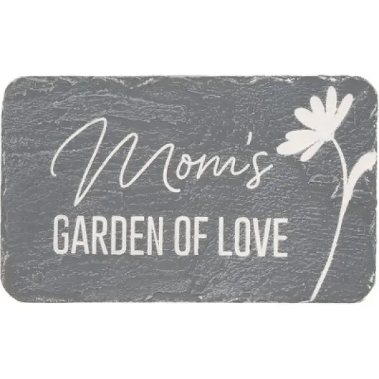 Pavilion Gift Company - Mom&rsquo;s Garden - 7" x 4.25" Garden Stone - Stepping Stones and Pathways image {9}