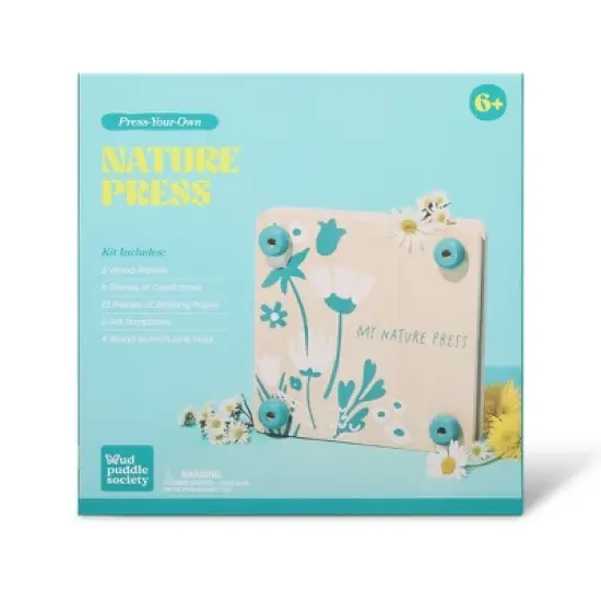 Mud Puddle Society Nature Press Garden Art Kit image {6}