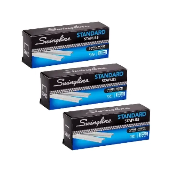 Swingline Standard Staples 1/4 Length 210 Per Strip S7035104 image {2}