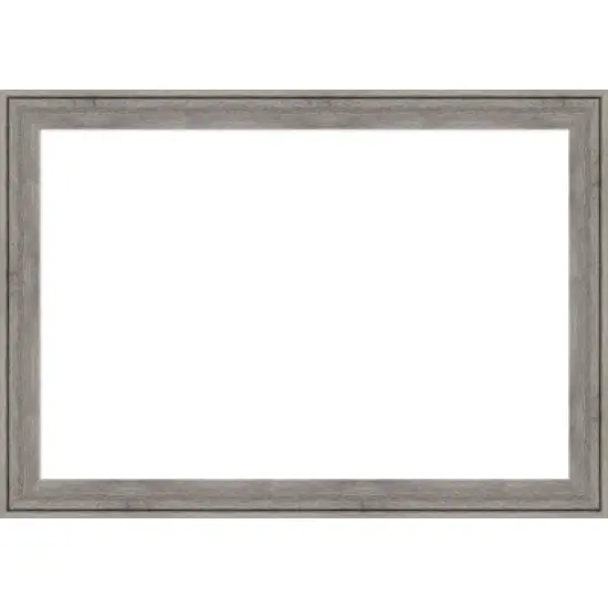 Amanti Art Regis Barnwood Grey Framed Dry Erase Magnetic Board image {17}
