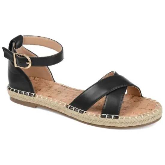 Journee Collection Womens Lyddia Espadrille Flat Sandals image {9}