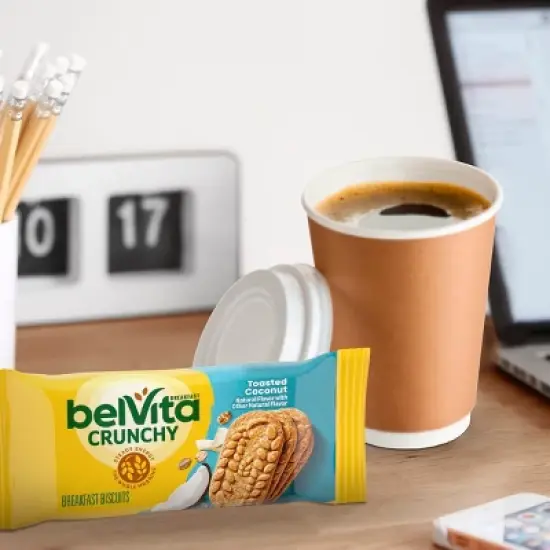 BelVita Toasted Coconut Breakfast Biscuits - 8.8oz/5pk image {5}