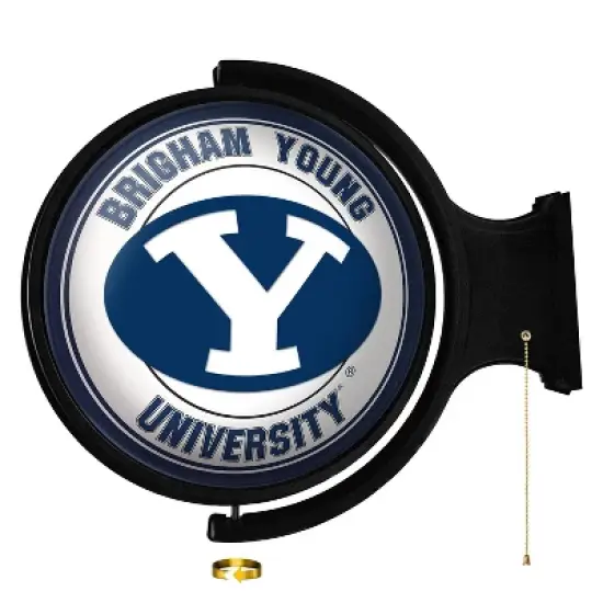 University Original Round Rotating Lighted Wall Sign image {16}