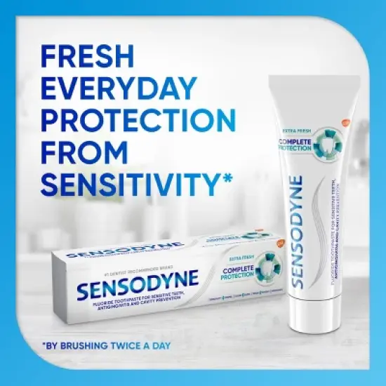 Sensodyne Complete Protection Extra Fresh 2pk Toothpaste image {3}