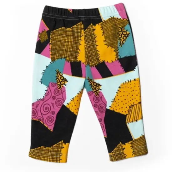 Disney Nightmare Before Christmas Zero Sally Jack Skellington Baby Girls Bodysuit Pants and Headband 3 Piece Outfit Set Newborn to Infant  image {2}