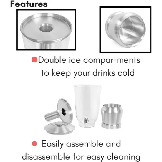 BirdRock Home 1.5 Gallon Stainless Steel Beverage Dispenser - Silver image {4}