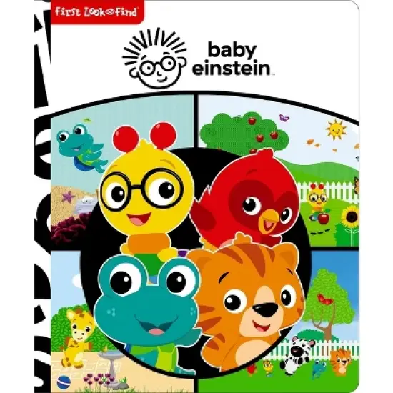 Baby Einstein: First Look and Find - by  Emily Skwish & Veronica Wagner (Board Book) image {1}