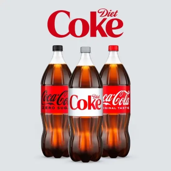 Diet Coke Soda - 2 L Bottle image {5}