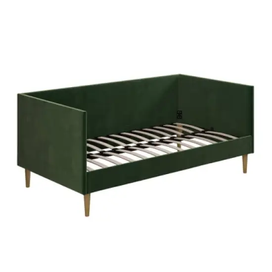 Twin Fabio Velvet Mid-Century Daybed - Room & Joy image {7}