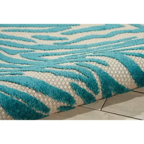 Nourison Aloha Vibrant Zebra Indoor/Outdoor Area Rug image {2}