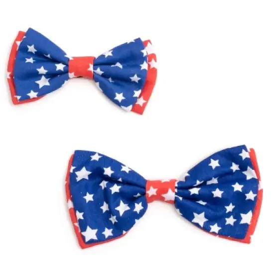 The Worthy Dog Stars Bow Tie Accessory image {2}