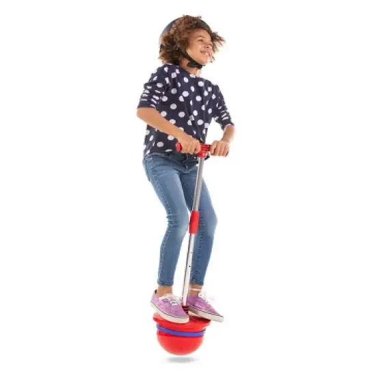 Jump2It Adjustable Ball Pogo Stick - Red image {4}