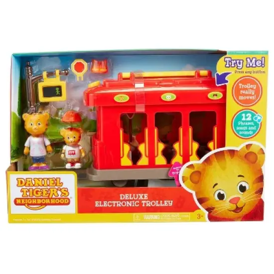Daniel Tiger's Neighborhood Deluxe Electronic Trolley image {1}