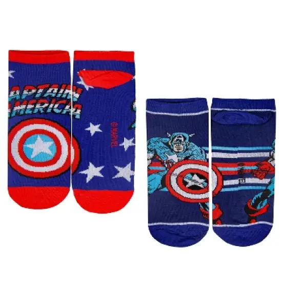 Marvel Avengers Men's 12 Days of Socks Crew and Ankle Character Designs 12-Pack Multicoloured image {5}