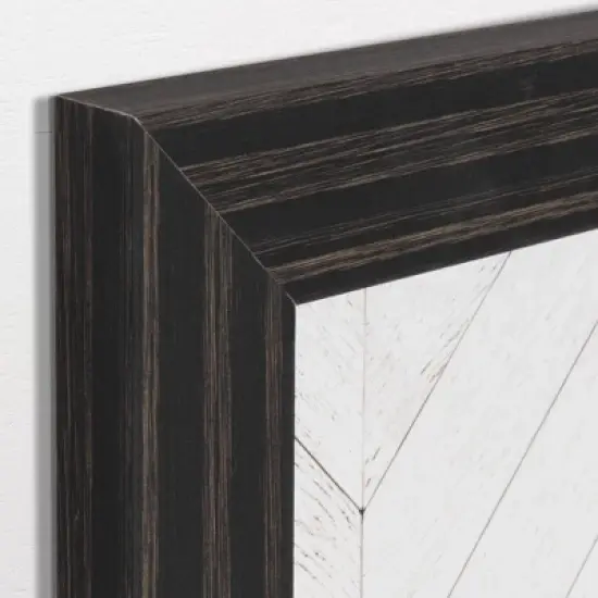 50.5" x 18.5" 5 Hook Shabby Chic Welcome Framed Coat Rack - American Art Decor image {2}