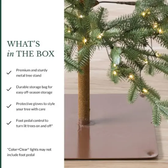 Balsam Hill Pre-Lit Alpine Balsam Artificial Christmas Tree image {4}