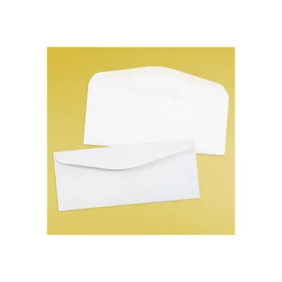JAM Paper #12 Business Commercial Envelope 4 3/4" x 11" White 250/Box (45195C) image {3}