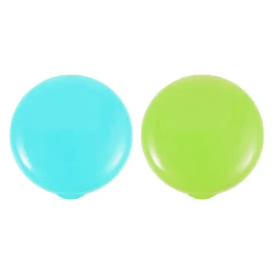Unique Bargains 7 Grids Circular Single-Layer Pill Cases 2 Pcs image {8}