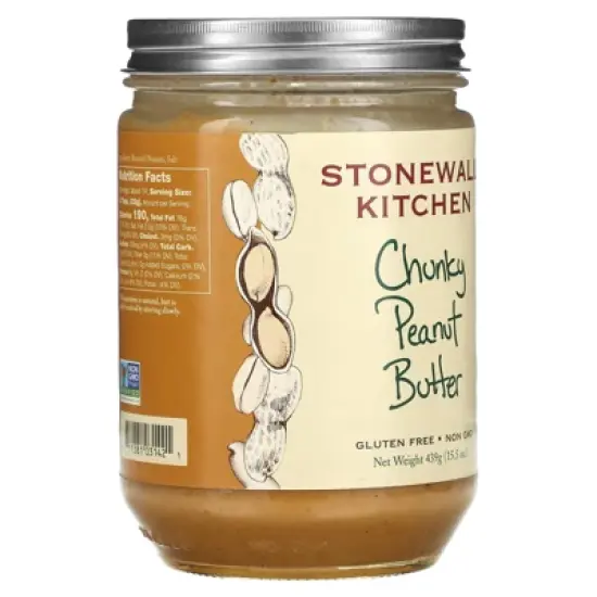 Stonewall Kitchen Chunky Peanut Butter, 15.5 oz (439 g) image {3}