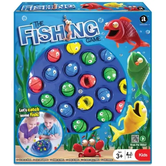 Ambassador Games: The Fishing Game - Classic Animated Arcade-Themed Game, Use The Rod To Catch Spinning & Chomping Fish, Kids Ages 3+, 2-4 Players image {10}