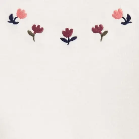 Carter's Just One You&reg; Baby Girls' Floral Top & Bottom Set - Olive Green image {2}