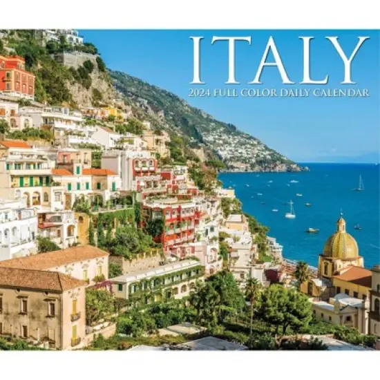 Willow Creek Press 2024 Daily Desk Calendar 5.2"x6.2" Italy image {4}