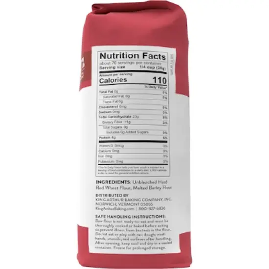 King Arthur Flour Unbleached All-Purpose Flour - 5lbs image {6}