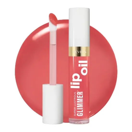 Revlon Super Lustrous Glimmer Lip Oil - Moisturizing - 0.13 fl oz image {17}