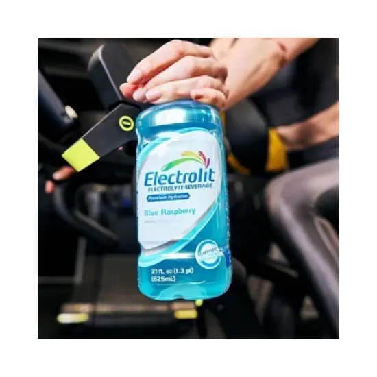 Electrolit Blue Raspberry Electrolyte Hydration Beverage - 21 fl oz Bottle image {4}