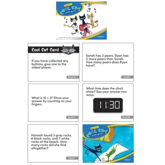 Edupress Pete the Cat Cool Cat Math Game 1 image {2}