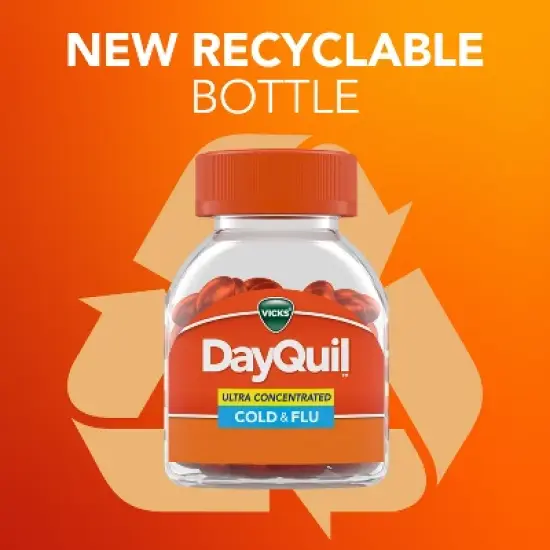 Vicks DayQuil Ultra Concentrated Cold & Flu Medicine Liquicaps - 48ct image {6}