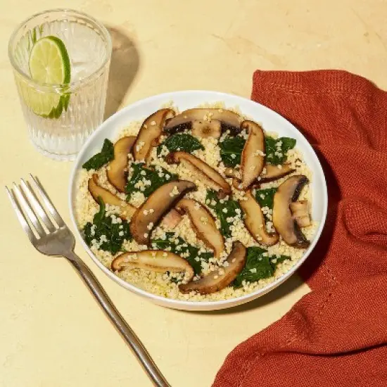 Daily Harvest Organic Frozen Gluten Free Spinach and Shiitake Grits Harvest Bowl - 9oz image {1}