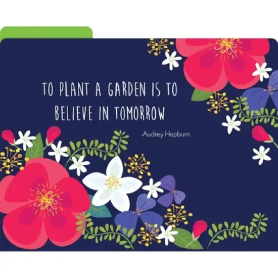 Barker Creek 24ct File Folder Set - Petals & Prickles image {3}