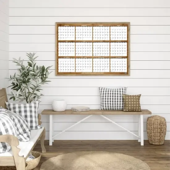 SwiftGlimpse 2024 Yearly Wall Calendar & Planner 24"x36" Bamboo image {2}