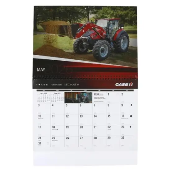 2026 Case IH 12 Month 13in x 11.5in Wall Calendar SIG-2026 image {3}