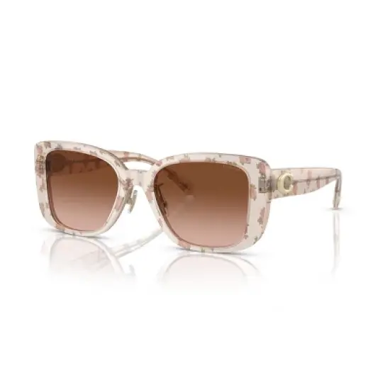 Coach HC8352 54mm Female Square Sunglasses image {8}