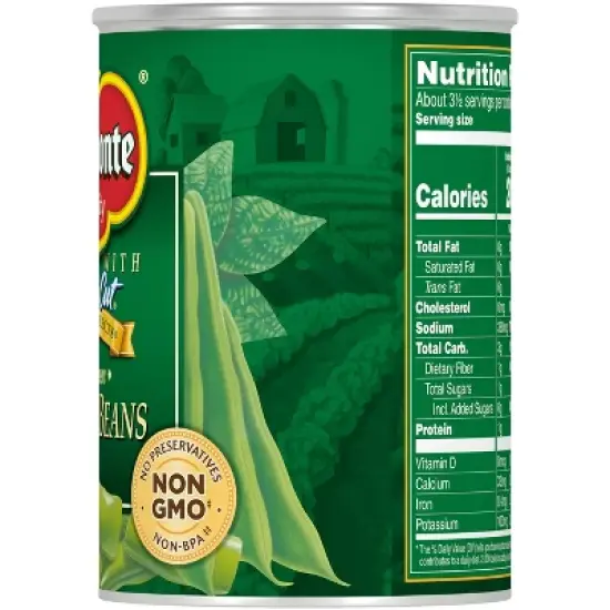 Del Monte Cut Italian Green Beans - 14.5oz image {1}