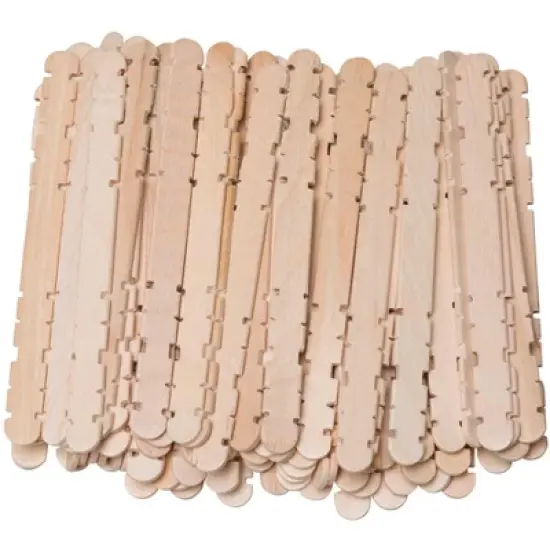 Creativity Street Notched Action Craft Sticks for Building, Pack of 1000 image {3}