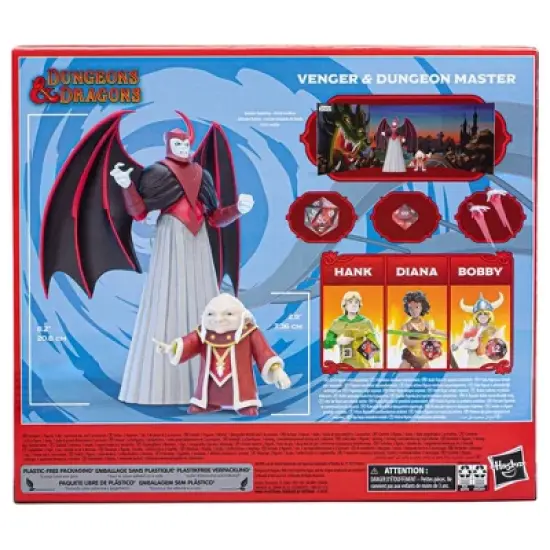 Dungeons & Dragons Cartoon Classics Scale Dungeon Master & Venger Action Figures 2pk (Target Exclusive) image {3}