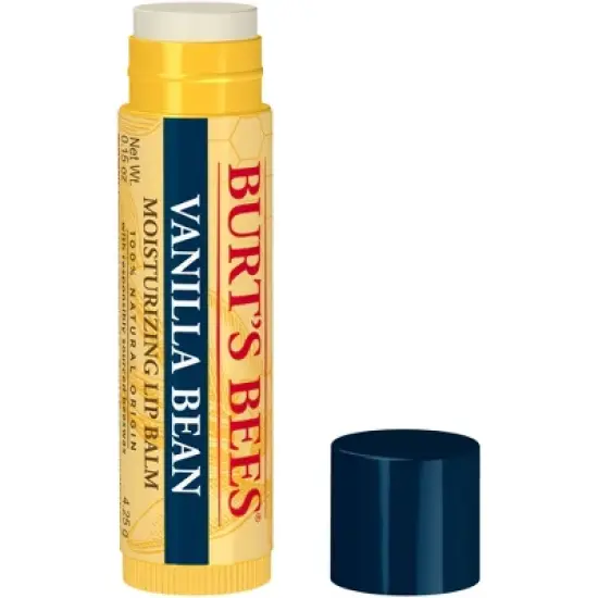 Burt's Bees Vanilla Bean Lip Balm - 0.15oz image {1}