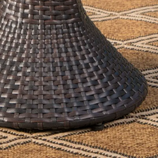 Axeford 3pc Wicker Chat Set - Multibrown - Christopher Knight Home image {3}