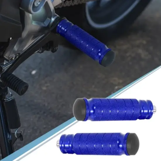 Unique Bargains Aluminum Aolly Motorcycle Rearset Footpeg 1 Pair image {2}